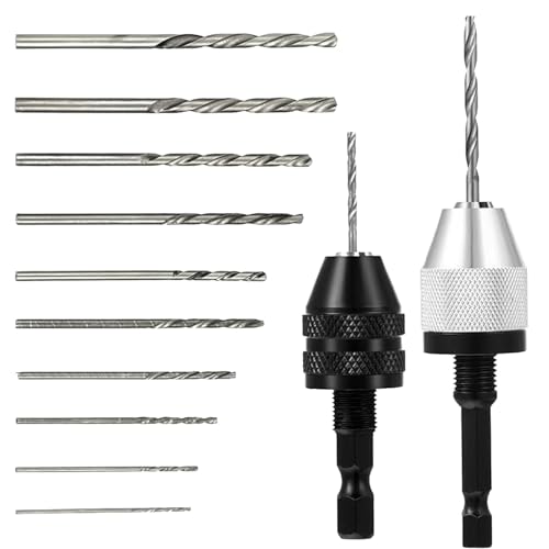 Bohrfutter - Bohrfutter-Umwandlungswerkzeug mit 10 Bohrern | -Bohrfutteradapter | Schnellwechsel-Konverter Verlängerung Bohrwerkzeuge | Bohrfutteradapter | Schraubendreher Bohrer-Adapter für Bohrfutter - Bohrfutter-Umwandlungswerkzeug mit 10 Bohrern | -Bohrfutteradapter | Schnellwechsel-Konverter Verlängerung Bohrwerkzeuge | Bohrfutteradapter | Schraubendreher Bohrer-Adapter für von COMFOLIVING