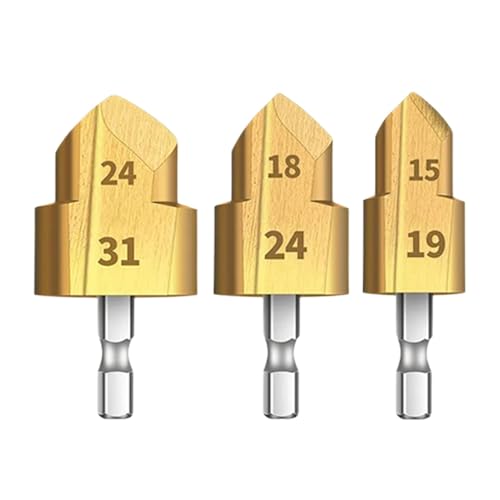 COMFOLIVING Rohrbruchbohrer, Rohrlocher aus PVC, Rohrlocher, robuster Rohrlocher zum Lochen, Schneiden, Innenbruch/Rohr von COMFOLIVING