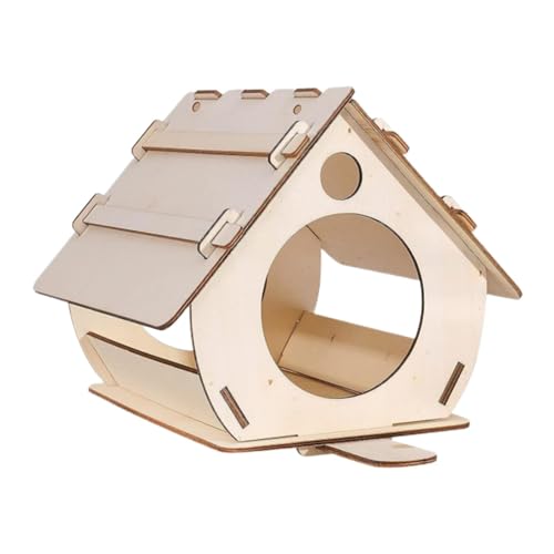 COMFOLIVING Vogelhaus aus Holz zum Selbermachen, Vogelhaus-Set zum Selberbauen, Vogelhaus, kreatives hängendes Vogelhaus für COMFOLIVING Vogelhaus aus Holz zum Selbermachen, Vogelhaus-Set zum Selberbauen, Vogelhaus, kreatives hängendes Vogelhaus für von COMFOLIVING