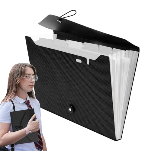 Expandierender Dateiordner, bunte expandierende Dateiveranstalter, langlebige Dateibox mit mehreren Taschen Multifunktionale Accordian-Datei für Quittungen, Briefe, Karten, Rechnungen und Papier Expandierender Dateiordner, bunte expandierende Dateiveranstalter, langlebige Dateibox mit mehreren Taschen Multifunktionale Accordian-Datei für Quittungen, Briefe, Karten, Rechnungen und Papier von COMFOLIVING