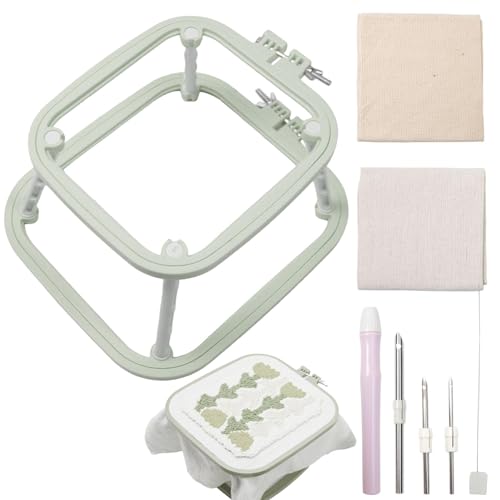 Kreuzstichrahmen, Stickrahmen, Stickrahmen, Stickständer, Nadelrahmen, Quiltrahmen, Stickrahmen, Nadel-Start-Kit zum Nähen, Handarbeiten Kreuzstichrahmen, Stickrahmen, Stickrahmen, Stickständer, Nadelrahmen, Quiltrahmen, Stickrahmen, Nadel-Start-Kit zum Nähen, Handarbeiten von COMFOLIVING
