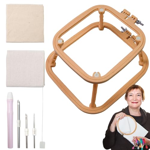 Kreuzstichrahmen, Stickrahmen, Stickrahmen, Stickständer, Nadelrahmen, Quiltrahmen, Stickrahmen, Nadel-Start-Kit zum Nähen, Handarbeiten Kreuzstichrahmen, Stickrahmen, Stickrahmen, Stickständer, Nadelrahmen, Quiltrahmen, Stickrahmen, Nadel-Start-Kit zum Nähen, Handarbeiten von COMFOLIVING