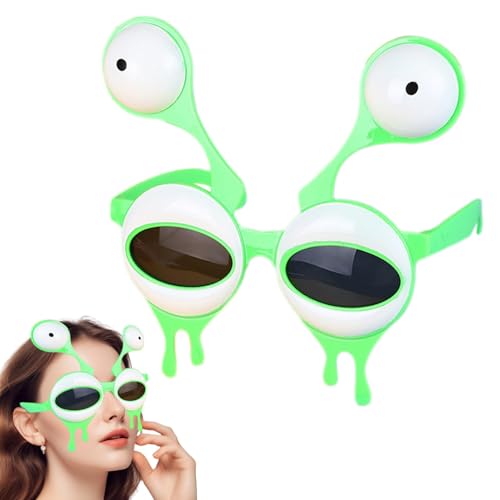 Partybrille – lustige Brille | Augapfelform lustige Partybrille | Multifunktionale Foto-Requisiten Partybrille für Partys und Veranstaltungen | lustige Augapfelform Kinderbrille | Requisiten Party von COMFOLIVING