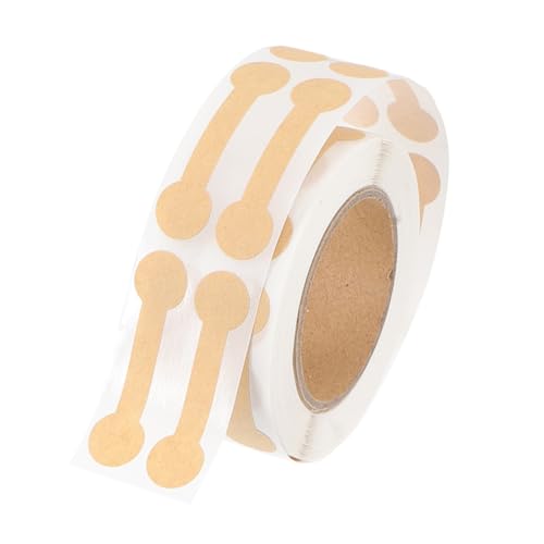 COMNESTBI 1 Rolle Geschenkanhänger-aufkleber Schmucketiketten Halskette Schild Praktisch Blanko-preisaufkleber Für Schmuck Khaki Kraftpapier COMNESTBI 1 Rolle Geschenkanhänger-aufkleber Schmucketiketten Halskette Schild Praktisch Blanko-preisaufkleber Für Schmuck Khaki Kraftpapier von COMNESTBI