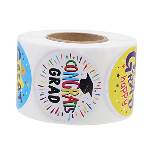 COMNESTBI 1 Rolle abschluss aufkleber geldumschläge umschlag scrapbook sticker Siegeletiketten Aufkleber Party Aufkleber für Taschenetiketten kreativer Geschenkaufkleber beschichtetes Papier von COMNESTBI