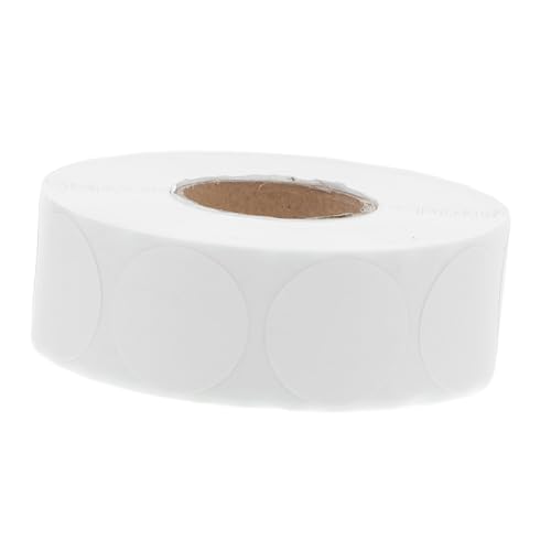 COMNESTBI 1 Rolle runde Etikettenrollenaufkleber behälter büro Markierungssticker Etikettengröße Schule Aufkleber Farbpunktaufkleber Kreisaufkleber Aufkleber aus beschichtetem Papier Weiß COMNESTBI 1 Rolle runde Etikettenrollenaufkleber behälter büro Markierungssticker Etikettengröße Schule Aufkleber Farbpunktaufkleber Kreisaufkleber Aufkleber aus beschichtetem Papier Weiß von COMNESTBI