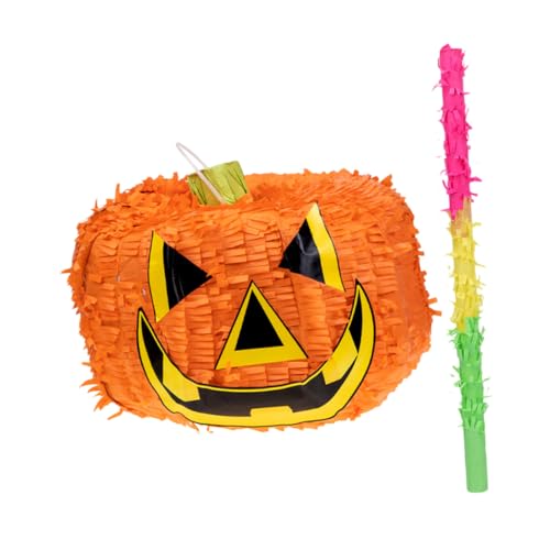 COMNESTBI 1 Satz Kürbis Piñatas Mit Fallen Party Halloween -dekorationen Gruselige Pinata Füller Geformt Etikett Pinata- Kürbisse Drinnen Schmücken Groß Orange Papier COMNESTBI 1 Satz Kürbis Piñatas Mit Fallen Party Halloween -dekorationen Gruselige Pinata Füller Geformt Etikett Pinata- Kürbisse Drinnen Schmücken Groß Orange Papier von COMNESTBI
