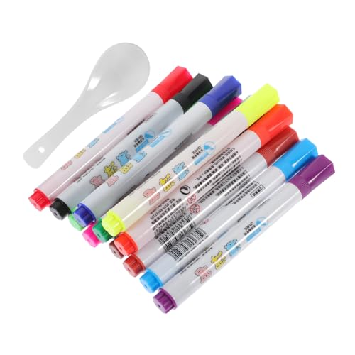 COMNESTBI 1 Satz Schwimmenden Whiteboard Markern Bunten und Abwischbar Löffel für Kreatives Zeichnen und Schreiben für Schule und Freizeit COMNESTBI 1 Satz Schwimmenden Whiteboard Markern Bunten und Abwischbar Löffel für Kreatives Zeichnen und Schreiben für Schule und Freizeit von COMNESTBI