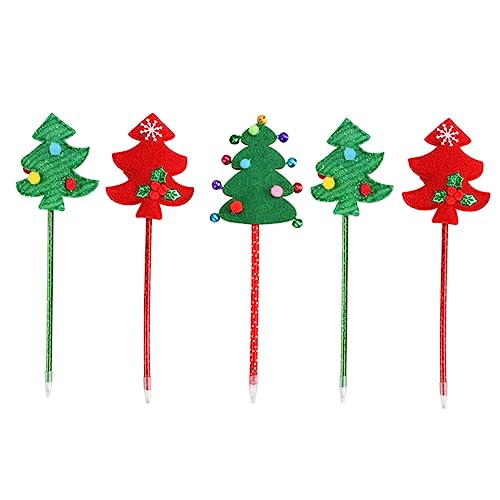 COMNESTBI 1 Satz Weihnachtsbaum Kugelschreiber Kreative Schulbedarf Für Weihnachtsgeschenke Für Lustige Schreibutensilien Für Weihnachtsdekoration Und 5 Stück COMNESTBI 1 Satz Weihnachtsbaum Kugelschreiber Kreative Schulbedarf Für Weihnachtsgeschenke Für Lustige Schreibutensilien Für Weihnachtsdekoration Und 5 Stück von COMNESTBI