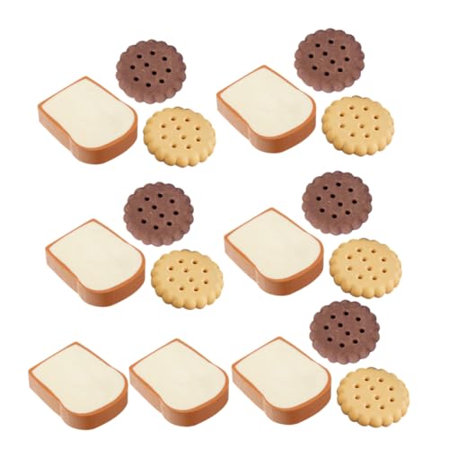 COMNESTBI 1 Set Kreative Radiergummi Radiergummis Urlaub Lebensmittel Dekorationen Urlaub Party Favors Lebensmittel Prop Dekorationen Klassenzimmer Belohnung Requisiten Gummi von COMNESTBI