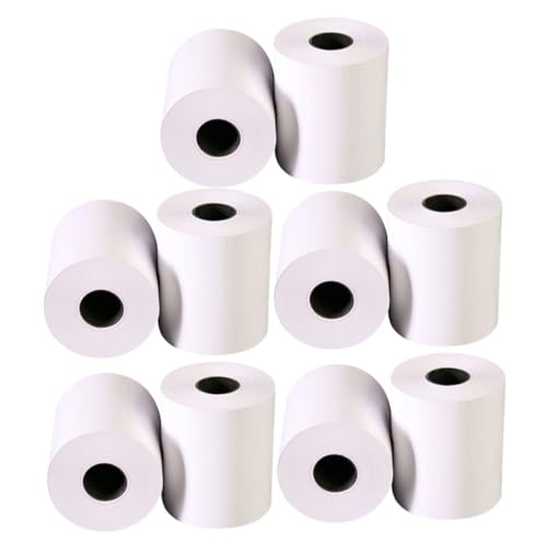 COMNESTBI 10 Rollen Kassendruckpapier Thermodrucker Etikettenpapier Praktisches Druckerpapier Kreditkartenbelegpapier Beleg Thermopapier Kreditkartendruckpapierbeleg COMNESTBI 10 Rollen Kassendruckpapier Thermodrucker Etikettenpapier Praktisches Druckerpapier Kreditkartenbelegpapier Beleg Thermopapier Kreditkartendruckpapierbeleg von COMNESTBI