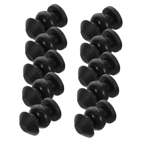 COMNESTBI 10 Stück Drohne Gimbal Stoßdämpfung Kugelkopf aus Gummi Stoßdämpferkugeln Stoßdämpfungskugeln montieren Antivibrationsscheibe, Dämpfungsabstandshalter Gummi-Absorberkugeln Schwarz COMNESTBI 10 Stück Drohne Gimbal Stoßdämpfung Kugelkopf aus Gummi Stoßdämpferkugeln Stoßdämpfungskugeln montieren Antivibrationsscheibe, Dämpfungsabstandshalter Gummi-Absorberkugeln Schwarz von COMNESTBI
