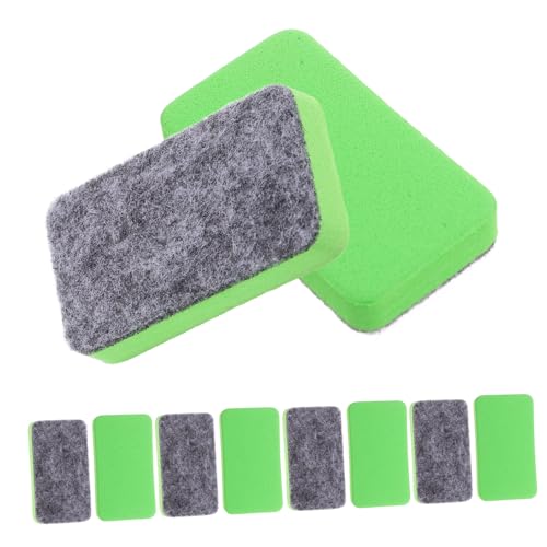 COMNESTBI 10 Stück Radiergummi Löschbare Stifte Planke Wischtücher Für Weiße Tafeln Büro Wischen Mini-whiteboard-radierer Tafelwischer Papier Whiteboard-marker Kleine Tafel Pastell Gefühlt von COMNESTBI