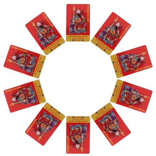 COMNESTBI 10 Stück Tai Karten Stil Amulettkarte Event Angebot Traditionelles Event Party Zubehör Neujahrsgrußkarte Glücksschmuck Glücksamulettkarte COMNESTBI 10 Stück Tai Karten Stil Amulettkarte Event Angebot Traditionelles Event Party Zubehör Neujahrsgrußkarte Glücksschmuck Glücksamulettkarte von COMNESTBI