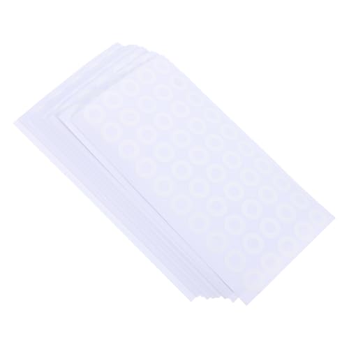 COMNESTBI 1000 Stück Loseblatt Aufkleber Mit Rundem Loch Klebeband Versandetiketten Dokumentenschutz Aktivitäten Zum Abkratzen Von Postern Durchsichtige Oblatensiegel Wasserdichte COMNESTBI 1000 Stück Loseblatt Aufkleber Mit Rundem Loch Klebeband Versandetiketten Dokumentenschutz Aktivitäten Zum Abkratzen Von Postern Durchsichtige Oblatensiegel Wasserdichte von COMNESTBI