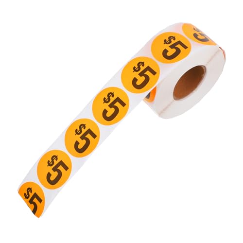 COMNESTBI 1000 Stück Preisaufkleber Flohmarkt-aufkleber Kleine Preisschilder Hofverkaufsschilder Aufkleber Für Preisschilder Schreiben Sie Auf Aufkleber Yard Sale Tags Orange Pergaminpapier COMNESTBI 1000 Stück Preisaufkleber Flohmarkt-aufkleber Kleine Preisschilder Hofverkaufsschilder Aufkleber Für Preisschilder Schreiben Sie Auf Aufkleber Yard Sale Tags Orange Pergaminpapier von COMNESTBI