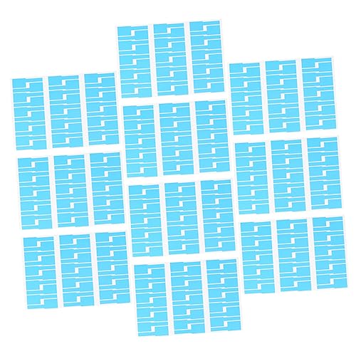 COMNESTBI 10Stücke Selbstklebende Kabeletiketten Blau Wiederverwendbare Identifikationsmarker für Kabelbeschriftung für Büro und Schule COMNESTBI 10Stücke Selbstklebende Kabeletiketten Blau Wiederverwendbare Identifikationsmarker für Kabelbeschriftung für Büro und Schule von COMNESTBI