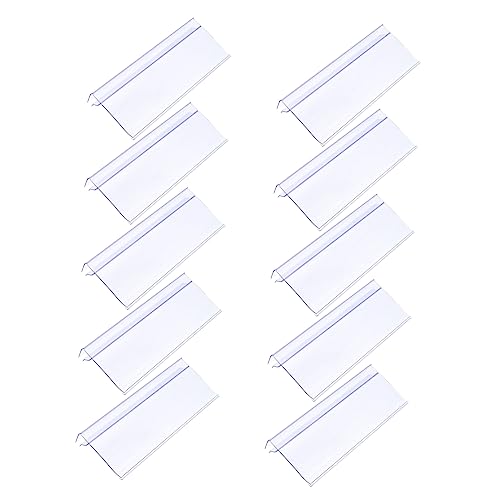 COMNESTBI 10Stücke Transparente Preislabel Halter für Supermarkt und Einzelhandel Einfach zu Befestigen für Preisanzeigen und Etikettierung COMNESTBI 10Stücke Transparente Preislabel Halter für Supermarkt und Einzelhandel Einfach zu Befestigen für Preisanzeigen und Etikettierung von COMNESTBI