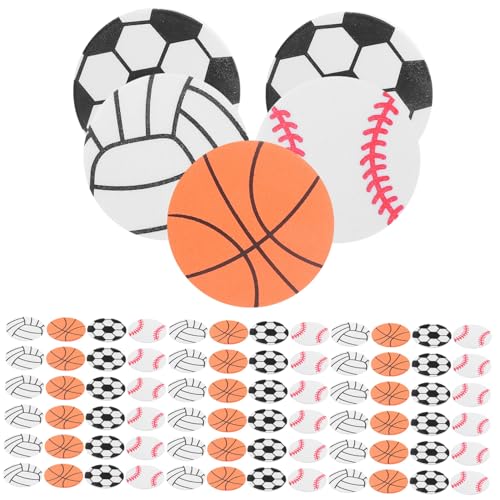 COMNESTBI 120 Stück Themenaufkleber Selbstklebende Sticker für Scrapbooking Dekoration und Bastelprojekte für Sportveranstaltungen und Mottopartys Fußball Basketball Volleyball und Baseball COMNESTBI 120 Stück Themenaufkleber Selbstklebende Sticker für Scrapbooking Dekoration und Bastelprojekte für Sportveranstaltungen und Mottopartys Fußball Basketball Volleyball und Baseball von COMNESTBI