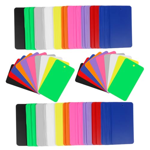 COMNESTBI 150 Stück Pvc -tag Namensschilder Für Gepäck Hängende Etiketten Taschenanhänger Für Gepäck Hängende Tags Leere Anhänger Zum Aufhängen, Dekoration Etikett Für Die Verpackung COMNESTBI 150 Stück Pvc -tag Namensschilder Für Gepäck Hängende Etiketten Taschenanhänger Für Gepäck Hängende Tags Leere Anhänger Zum Aufhängen, Dekoration Etikett Für Die Verpackung von COMNESTBI