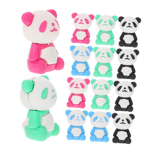COMNESTBI 16Stücke Panda Radiergummi für Lustige Malerei und Schreibwaren Geschenkideen für Kindergarten und Raumdekor Zufällige Farben Süßes Tierdesign COMNESTBI 16Stücke Panda Radiergummi für Lustige Malerei und Schreibwaren Geschenkideen für Kindergarten und Raumdekor Zufällige Farben Süßes Tierdesign von COMNESTBI