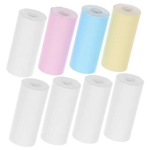 COMNESTBI 18 Rollen Thermopapier Selbstklebend Mini Drucker Sticker ohne Kleber mit Kleber Hochpräzises Druckpapier für Fotos Notizen und Bastelprojekte COMNESTBI 18 Rollen Thermopapier Selbstklebend Mini Drucker Sticker ohne Kleber mit Kleber Hochpräzises Druckpapier für Fotos Notizen und Bastelprojekte von COMNESTBI