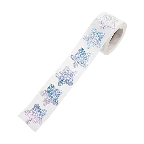 COMNESTBI 1Rolle Glänzende Sternaufkleber für Selbstklebende Belohnungssticker Dekorative Abziehbilder für und Kreative Anwendungen für Lehrer und Scrapbooking COMNESTBI 1Rolle Glänzende Sternaufkleber für Selbstklebende Belohnungssticker Dekorative Abziehbilder für und Kreative Anwendungen für Lehrer und Scrapbooking von COMNESTBI
