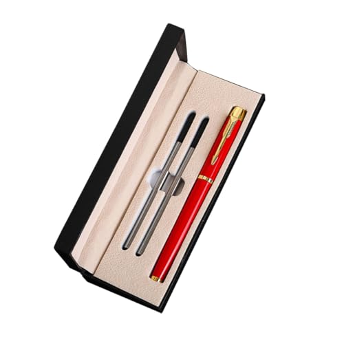 COMNESTBI 1Satz Büro Kugelschreiber Metall Stifte für Konferenzen Nachfüllbare Tintenroller Elegantem Schwarz Perfektes für Weihnachten oder Jubiläen Hochwertige COMNESTBI 1Satz Büro Kugelschreiber Metall Stifte für Konferenzen Nachfüllbare Tintenroller Elegantem Schwarz Perfektes für Weihnachten oder Jubiläen Hochwertige von COMNESTBI