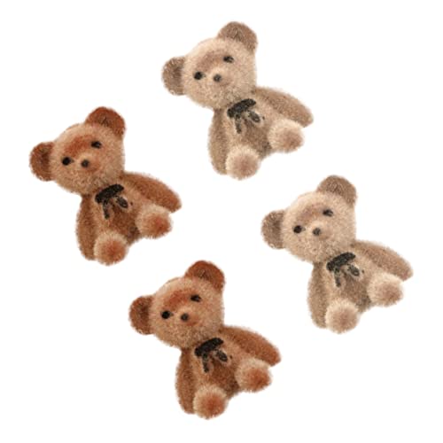 COMNESTBI 1Satz Mini Bärpuppe Flocking Bowknot Dekore für DIY Accessoires Bärenform für Taschen Kleidung Handyhüllen und Mehr Langlebig und Handlich COMNESTBI 1Satz Mini Bärpuppe Flocking Bowknot Dekore für DIY Accessoires Bärenform für Taschen Kleidung Handyhüllen und Mehr Langlebig und Handlich von COMNESTBI