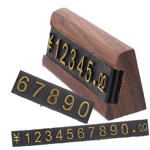 COMNESTBI 1Satz Preisschild aus Verstellbar für Schmuck und Langlebig Abgerundete Kanten Einfache für Einzelhandel und Märkte von COMNESTBI