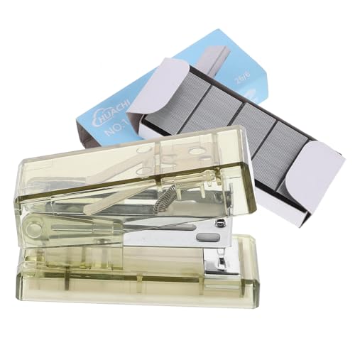 COMNESTBI 1Satz Transparenter Hefter aus Vielseitig Einsetzbar für Schule Büro und Zuhause Leichtes Design für Studenten mit Stabilen Heftklammern COMNESTBI 1Satz Transparenter Hefter aus Vielseitig Einsetzbar für Schule Büro und Zuhause Leichtes Design für Studenten mit Stabilen Heftklammern von COMNESTBI