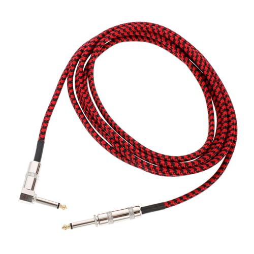 COMNESTBI 1Stück Audioadapterkabel für Gitarre Gitarren Adapterkabel mit Klangübertragung zum Verbinden von Gitarre und Mobiltelefon Langlebig und Musiker von COMNESTBI