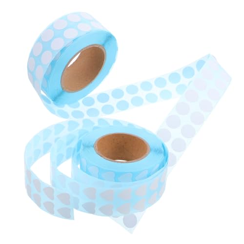 COMNESTBI 2 Rollen Leere Klebeetiketten, Aufkleber Für Diamantbilder, Weiß, Beschreibbar, Ideal Zum Organisieren Von Bastelgläsern, Flaschen, Behältern von COMNESTBI
