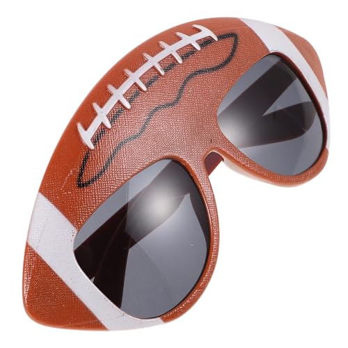 COMNESTBI 2 Stück Rugby-brille Lustige Geburtstagsbrille Partydekorationen Requisiten Für Fotokabinen Mit Brille Fußball-bankettdekorationen Party-brillengestell Erwachsene Brille Plastik von COMNESTBI