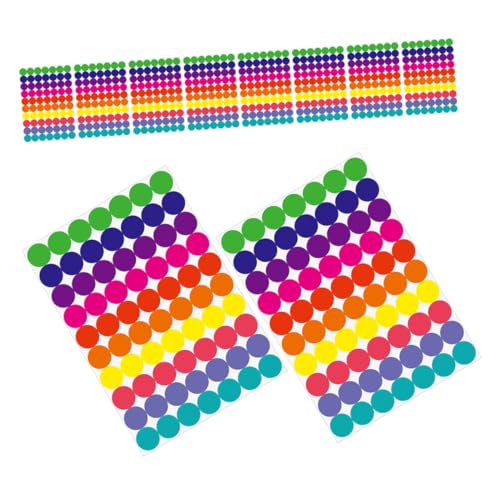 COMNESTBI 20 Blatt Punktaufkleber Farbige Aufkleberpunkte Kreis Aufkleber Etiketten Aufkleber Für Buchetiketten Siegeletikett Runde Aufkleberetiketten Aufkleber Aus Beschichtetem Papier COMNESTBI 20 Blatt Punktaufkleber Farbige Aufkleberpunkte Kreis Aufkleber Etiketten Aufkleber Für Buchetiketten Siegeletikett Runde Aufkleberetiketten Aufkleber Aus Beschichtetem Papier von COMNESTBI