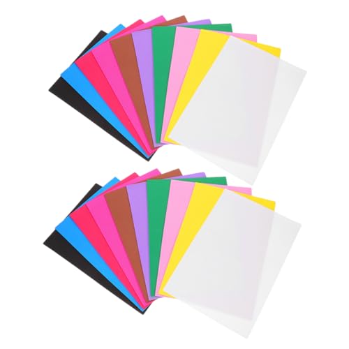 COMNESTBI 20 Blatt Schwammpapier Vintage-Tagebuchzubehör Zubehör basteln Texturpapier Papierhandwerk Bastelschwamm Quadrate Spezialmaterial Papier Sammelalbum liefert Papier Bastelbedarf von COMNESTBI