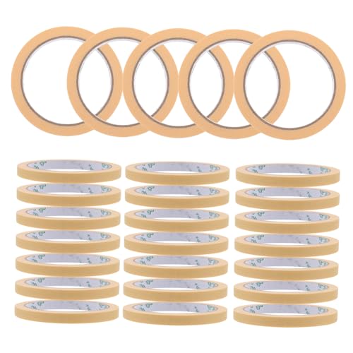 COMNESTBI 20 Rollen Farbiges Klebeband Breites Papierband für Nähprojekte Bastelarbeiten und Kreative Designs für Markierungen und Organisation COMNESTBI 20 Rollen Farbiges Klebeband Breites Papierband für Nähprojekte Bastelarbeiten und Kreative Designs für Markierungen und Organisation von COMNESTBI