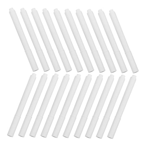 COMNESTBI 20 Stück Whiteboard-Stift Kreidefarbenmarker Kreidemarker Kreidetafel-Markerstifte Tafelmarker Whiteboard-Marker Fenstermarkierungen Kreidestift Plastik Weiß von COMNESTBI