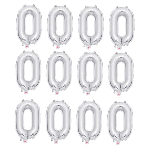 COMNESTBI 20Stücke Silberne Aluminiumfolie Partyballons Hängende Ballons für Geburtstagsfeiern Hochzeiten und Festlichkeiten Wiederverwendbar und Langlebig Deko COMNESTBI 20Stücke Silberne Aluminiumfolie Partyballons Hängende Ballons für Geburtstagsfeiern Hochzeiten und Festlichkeiten Wiederverwendbar und Langlebig Deko von COMNESTBI