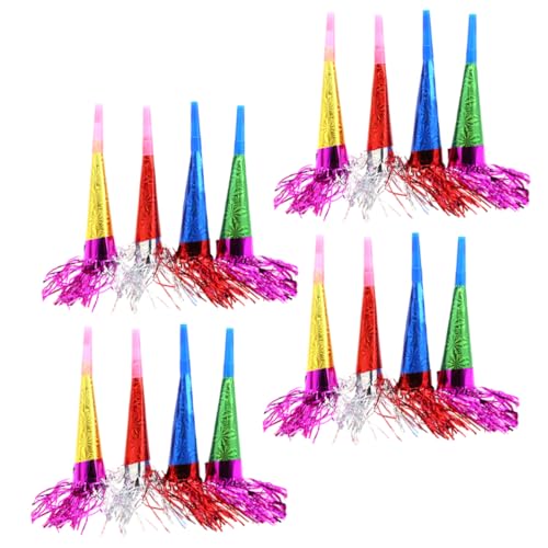 COMNESTBI 25 Stück Lautsprecher Aus Laserpapier Hörner Blowouts Partypfeifen Glücklich Lustige Party-blowouts Gesäumter Geräuschmacher Parteischreier Ted Gebläsehorn Plastik COMNESTBI 25 Stück Lautsprecher Aus Laserpapier Hörner Blowouts Partypfeifen Glücklich Lustige Party-blowouts Gesäumter Geräuschmacher Parteischreier Ted Gebläsehorn Plastik von COMNESTBI