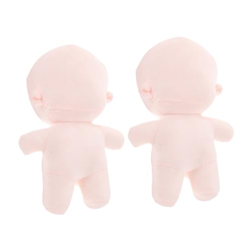COMNESTBI 2Stücke Kleine Plüschpuppe DIY Puppenkörper Entzückende Blankopuppen für Kreative Bastelprojekte für Jugendliche Kompakt und Tragbar Endlosen Spaß COMNESTBI 2Stücke Kleine Plüschpuppe DIY Puppenkörper Entzückende Blankopuppen für Kreative Bastelprojekte für Jugendliche Kompakt und Tragbar Endlosen Spaß von COMNESTBI