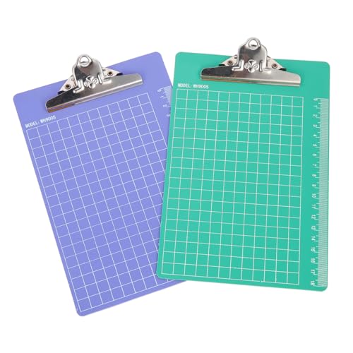 COMNESTBI 2Stücke Klemmbrett für und Schreibbrett mit Stabilem Clip für Infusionsinformationen und Notizen Flexibles Design für Büro COMNESTBI 2Stücke Klemmbrett für und Schreibbrett mit Stabilem Clip für Infusionsinformationen und Notizen Flexibles Design für Büro von COMNESTBI