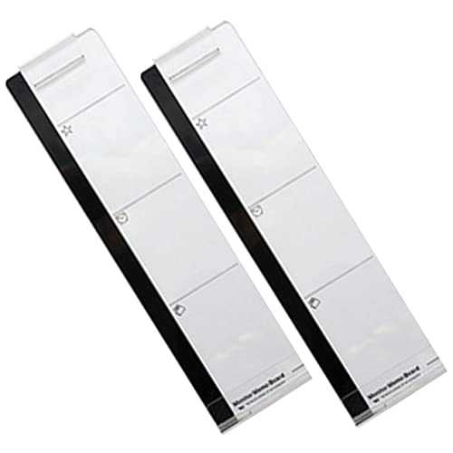 COMNESTBI 2Stücke Teiliges Monitor Memo Board Transparentes Notizbrett für Bildschirm Praktische Erinnerungen und Botschaften für Büro und Zuhause Starke Haftung Installieren COMNESTBI 2Stücke Teiliges Monitor Memo Board Transparentes Notizbrett für Bildschirm Praktische Erinnerungen und Botschaften für Büro und Zuhause Starke Haftung Installieren von COMNESTBI