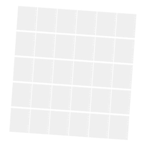 COMNESTBI 30 Stück Transparent Kartentaschen für Sammelalben Nachfüllseiten aus Robustem PP Material für Aufbewahrung von Fotos Karten und Dokumenten Einfach zu Organisieren Verwenden von COMNESTBI