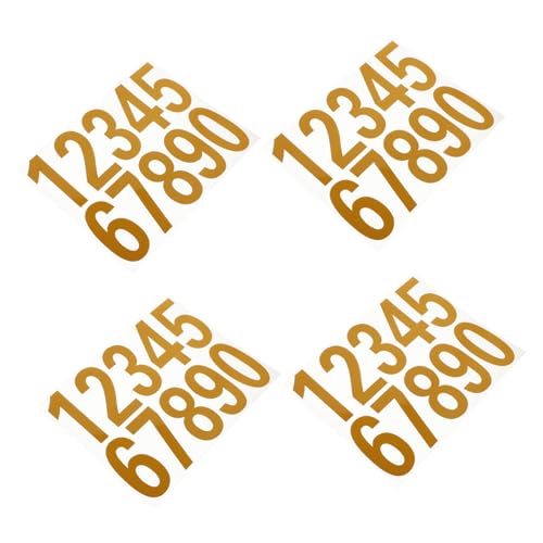 COMNESTBI 4Sätze Reflektierende Zahlenaufkleber für Haustür und Briefkasten und Langlebig für Adressanzeige Leicht Anzubringen Glatten COMNESTBI 4Sätze Reflektierende Zahlenaufkleber für Haustür und Briefkasten und Langlebig für Adressanzeige Leicht Anzubringen Glatten von COMNESTBI