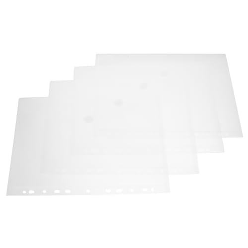 COMNESTBI 4Stücke Transparente Dokumententaschen mit Knopfverschluss Dicke Bürotaschen für Organisation von Dokumenten für Schule und Büro und Langlebig COMNESTBI 4Stücke Transparente Dokumententaschen mit Knopfverschluss Dicke Bürotaschen für Organisation von Dokumenten für Schule und Büro und Langlebig von COMNESTBI