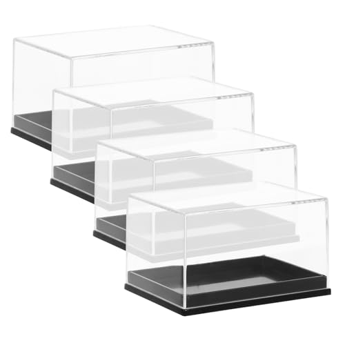 COMNESTBI 4Stücke Transparente Mineralien Displaybox Aufbewahrungsbox für Schmuckschatulle für Mineralsteine Vielseitige Behälter zur Einfachen Sichtbarkeit und Sicheren Lagerung COMNESTBI 4Stücke Transparente Mineralien Displaybox Aufbewahrungsbox für Schmuckschatulle für Mineralsteine Vielseitige Behälter zur Einfachen Sichtbarkeit und Sicheren Lagerung von COMNESTBI