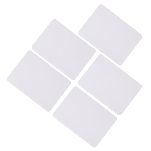 COMNESTBI 5 Stück Doppelseitiges Kleines Whiteboard Rahmenlose Whiteboards Lapboards Für Studenten Staffelei Zeichnung Reißbretter Für Die Früherziehung Schwarzes Brett Holz Weiß von COMNESTBI