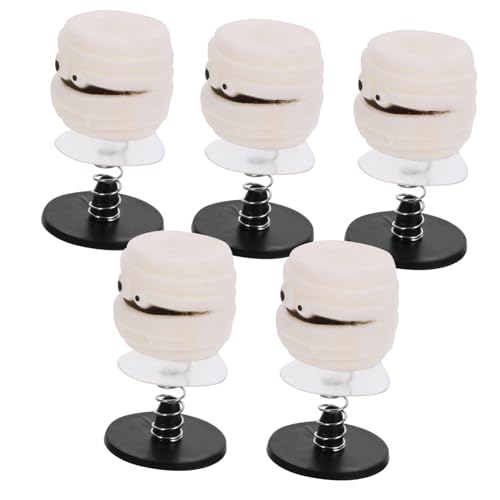COMNESTBI 5 Stück Halloween Sprungspielzeug Cartoon Hüpfende Figuren für Lustige Party Mitgebsel für Halloween Feiern Tragbar und Leicht Bringt Spaß und Freude COMNESTBI 5 Stück Halloween Sprungspielzeug Cartoon Hüpfende Figuren für Lustige Party Mitgebsel für Halloween Feiern Tragbar und Leicht Bringt Spaß und Freude von COMNESTBI