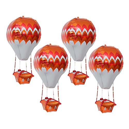 COMNESTBI 5Stücke Aluminiumfolienballons Heißluftballon für Geburtstagsfeiern und Partys Luftballons und Innen und Außendekorationen COMNESTBI 5Stücke Aluminiumfolienballons Heißluftballon für Geburtstagsfeiern und Partys Luftballons und Innen und Außendekorationen von COMNESTBI